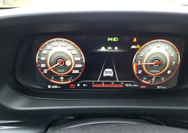 Hyundai i20 cena 67500 przebieg: 511, rok produkcji 2023 z Ełk małe 379